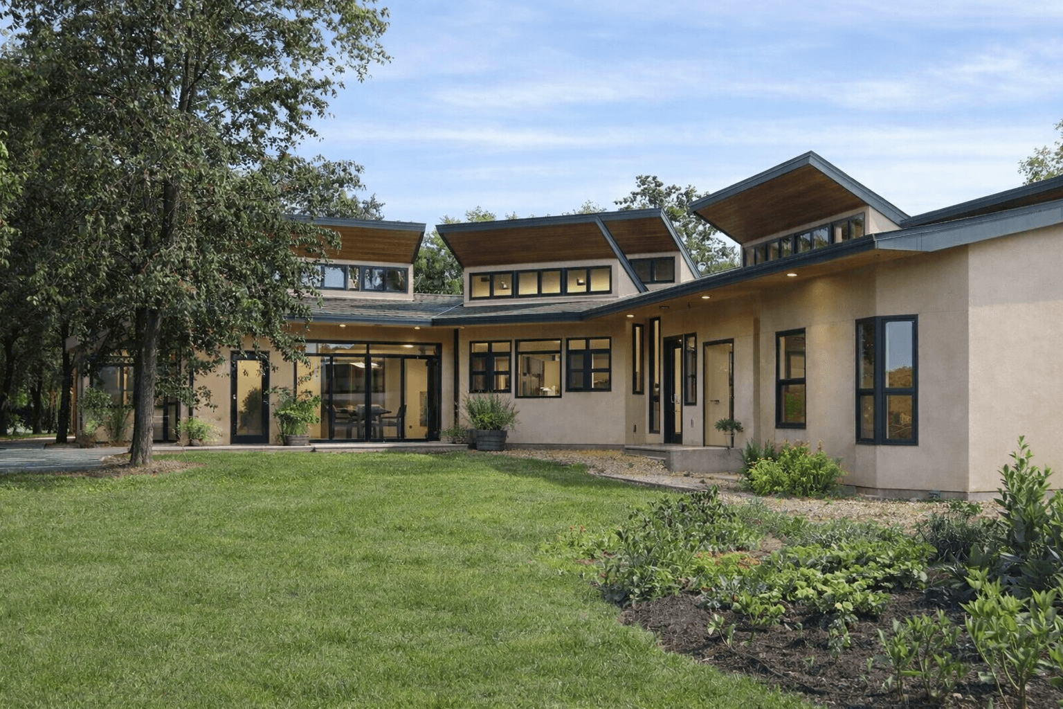Rammed earth construction